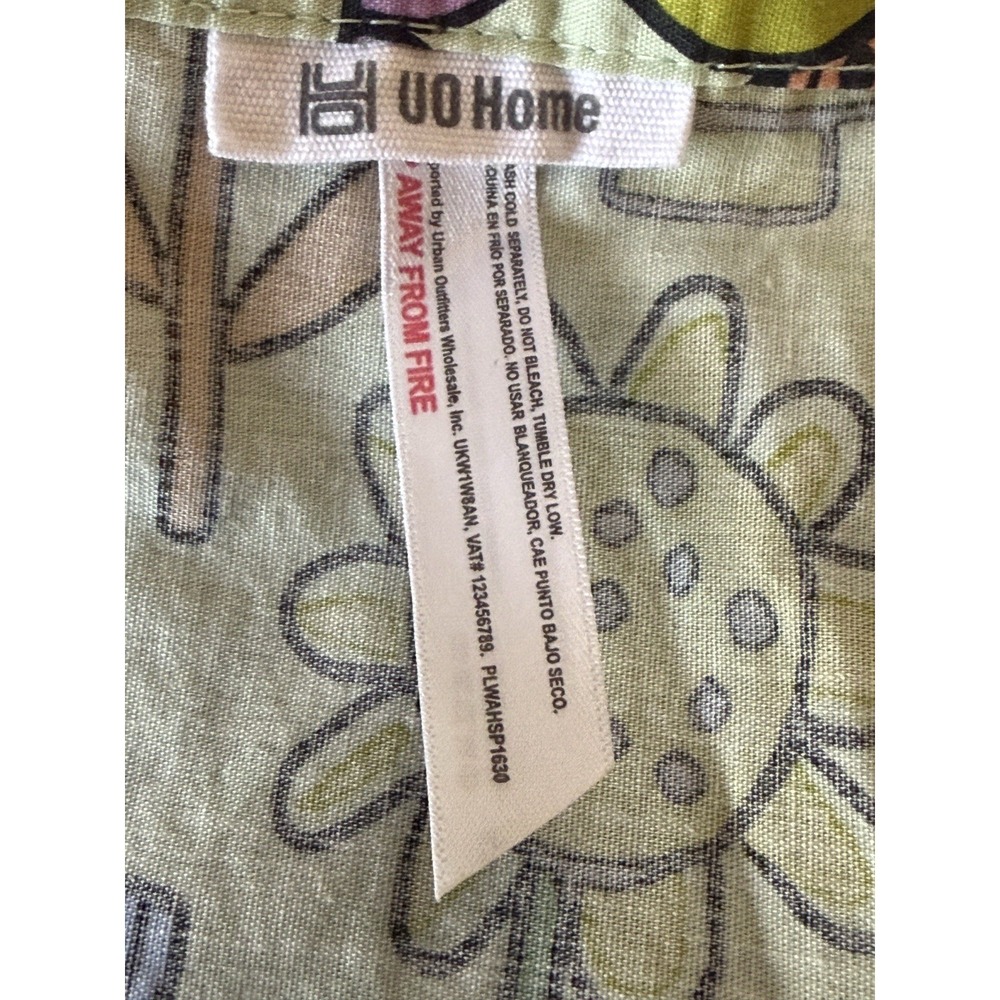 Urban Outfitters Sheet Set XL TWIN Mushroom Garden Fairy Boho Earthy Flowers - Picture 3 of 5